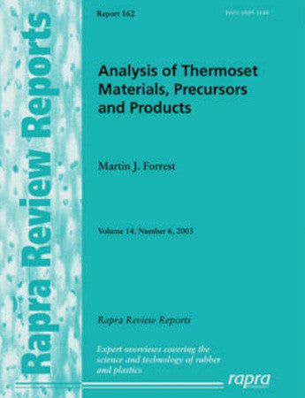 Analysis of Thermoset Materials, Precursors and Products.