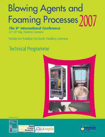 Blowing Agents and Foaming Processes 2007